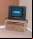 Mini televisor funcional para casa de muñecas Mini televisor funcional para casa de muñecas