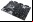 La placa base con soporte para 19 GPU de Asus
