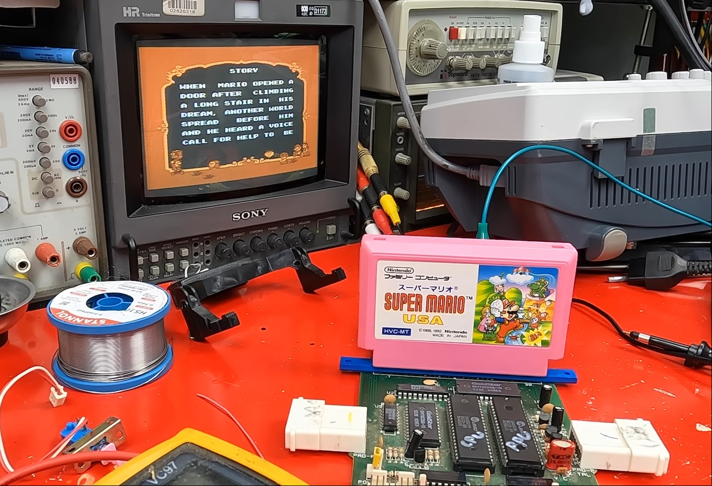 Rescatando un clon de Famicom